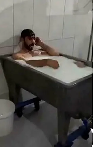 Türkiye'nin konuştuğu "süt banyosu" olayında skandal savunma: İç çamaşırlarımla girdim