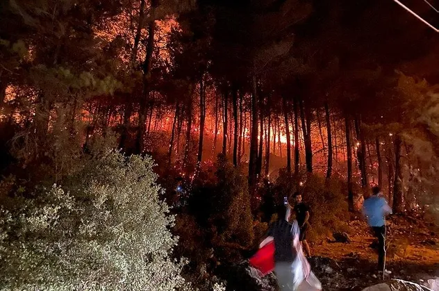 Son dakika: Muğla Fethiye'de orman yangını! Sabotaj şüphesi