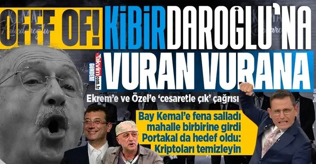 Kırsaldakileri ’cahil’ ilan eden Kılıçdaroğlu’na Fatih Portakal’dan veryansın: Pişkinlik yapıyorsunuz