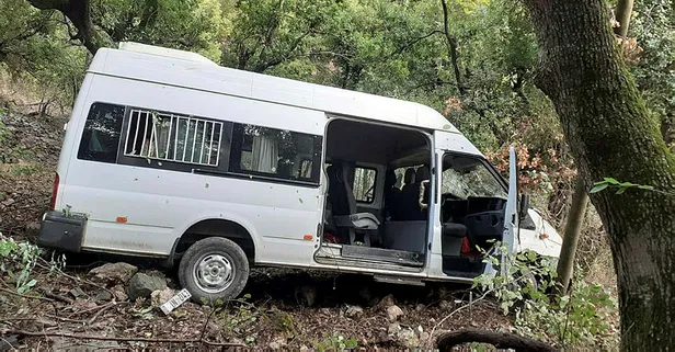 SON DAKİKA! Osmaniye’de okul servisi 30 metreden dereye uçtu: 10 yaralı