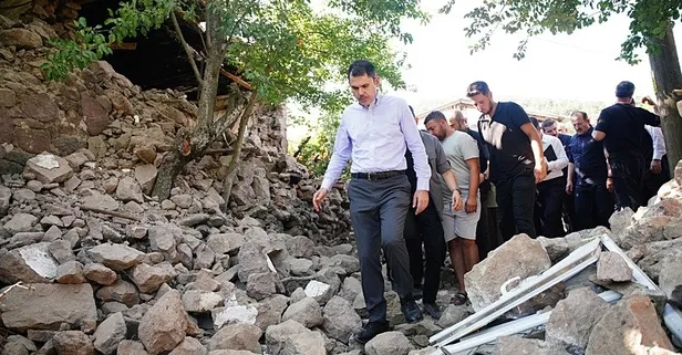 Sındırgı depreminin hasar raporu! Bakan Murat Kurum açıkladı