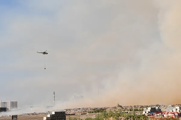 Aydın'da kağıt fabrikasındaki yangın yeniden kontrolden çıktı: Havadan ve karadan müdahale sürüyor - 10