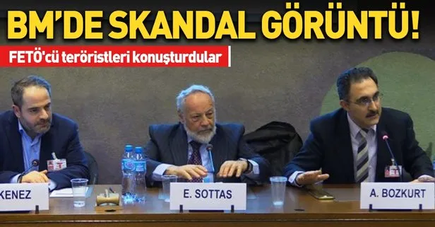 Skandal görüntüler! FETÖ'cü teröristleri konuşturdular