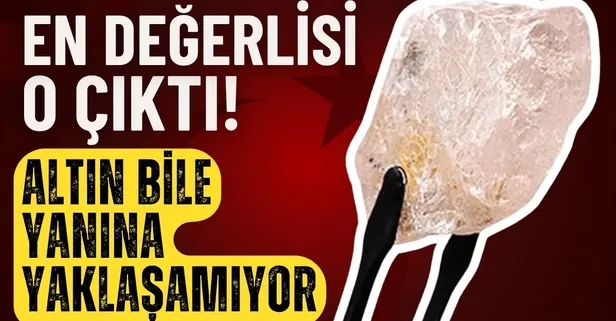 Tüm ülkelerdeki en değerli madde! Bir gramı bile servet! Altın yanına bile yaklaşamıyor