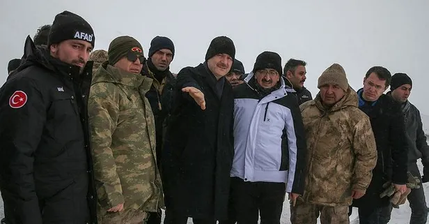 Van'da çığ faciası! Bakan Soylu'dan ilk açıklama: 63 kardeşimiz sağ çıkarıldı