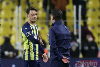 Galatasaray derbisinde Fenerbahçe’ye Mesut Özil ayarı
