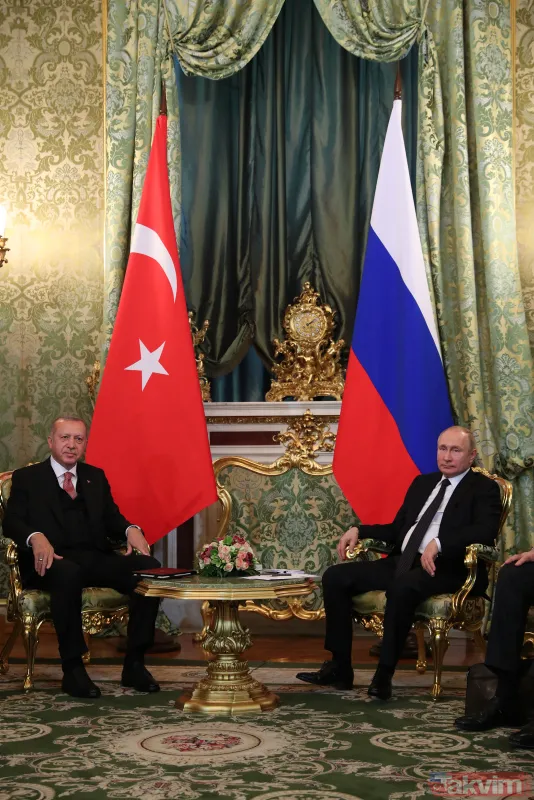 Başkan Erdoğan Moskova’da! Putin ile bir araya geldi - 44