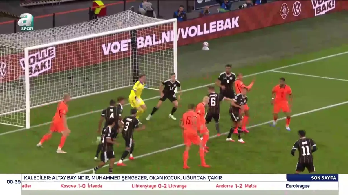 Hollanda 1-1 Almanya | MAÇ ÖZETİ