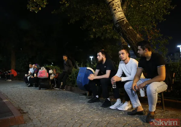 İstanbul'da 5.8'lik deprem sonrası milyonlar sokaklara akın etti! İşte İstanbul'dan kareler... - 22