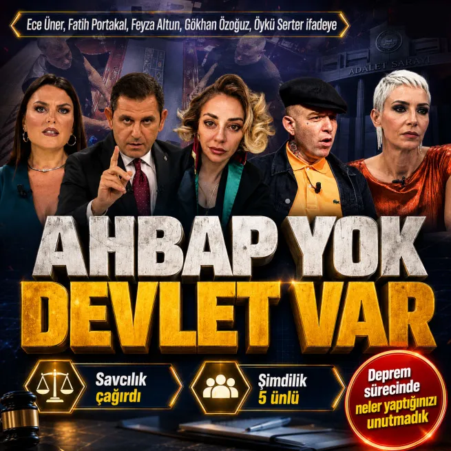 Ahbaplar soruşturması derinleşti: Üner, Portakal, Altun, Özoğuz ve Serter ifadeye