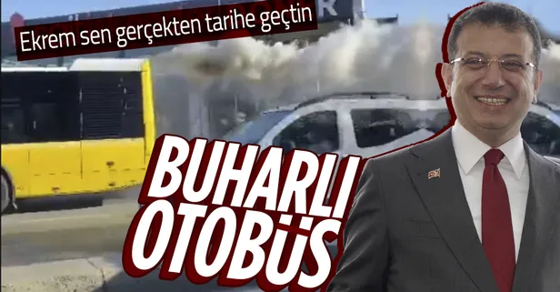 SON DAKİKA: İstanbul'da İETT skandalında bugün! Duman ata ata ilerledi