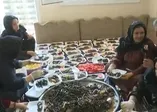 Şanlıurfalı kadınlardan Barış Pınarı Harekatı'ndaki askerlere dolma ve ayran...