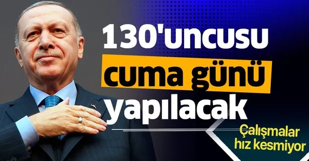 Başkan Erdoğan cuma günü Genişletilmiş İl Başkanları toplantısının 130’uncusunu yapacak