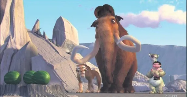 Sinemaseverler ekran başına: Buz Devri saat 20.00'de...