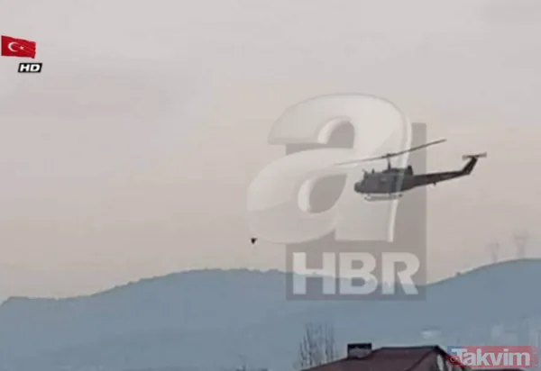 İstanbul Sancaktepe'de düşen askeri helikopterden ilk görüntüler - 2