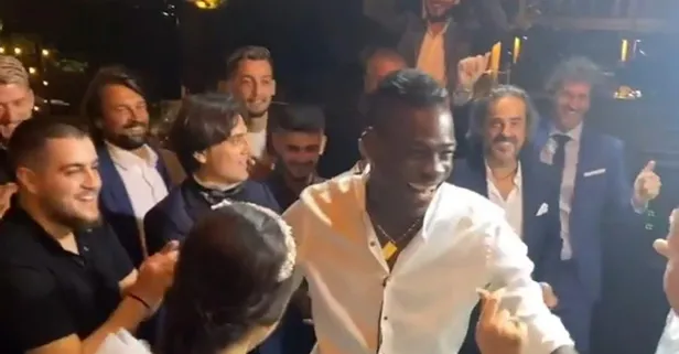 Adana Demirsporlu Mario Balotelli çiftetelli oynadı! İşte o anlar