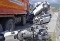 Silifke'de kamyon dehşeti! Ortalık savaş alanına döndü!