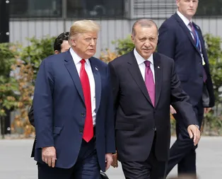 Beyaz Sarayda Başkan Erdoğan -Trump görüşmesi sona erdi