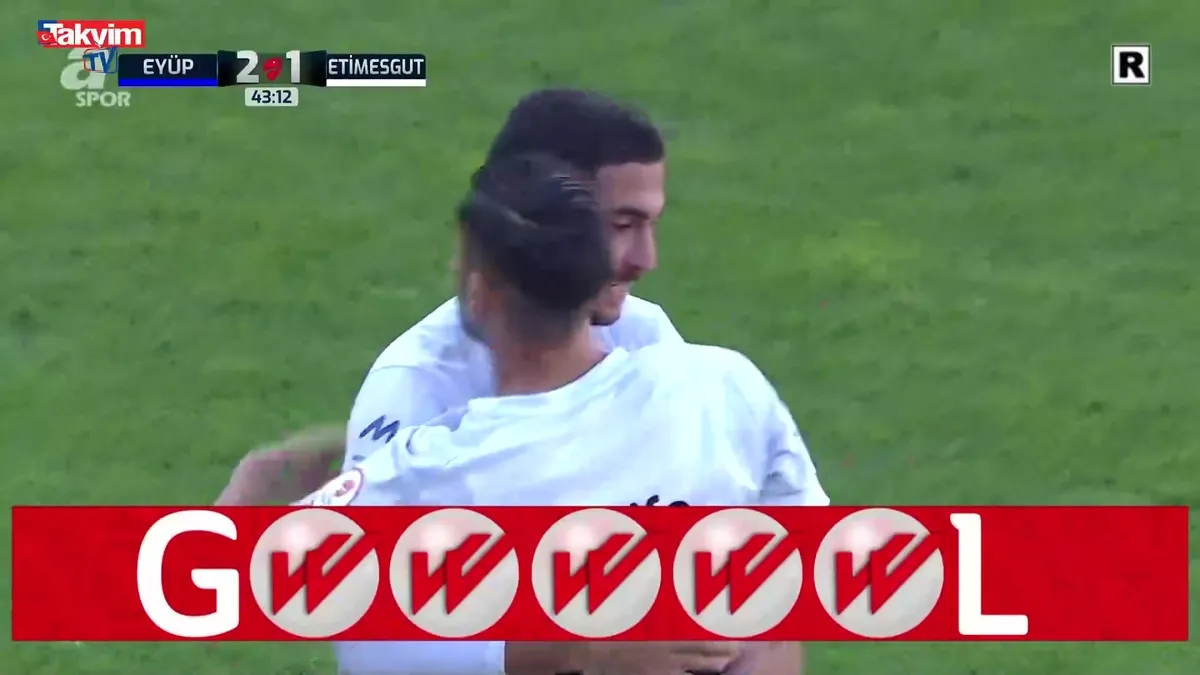 Eyüpspor 2-1 Etimesgut | GOL: Nihat Koç
