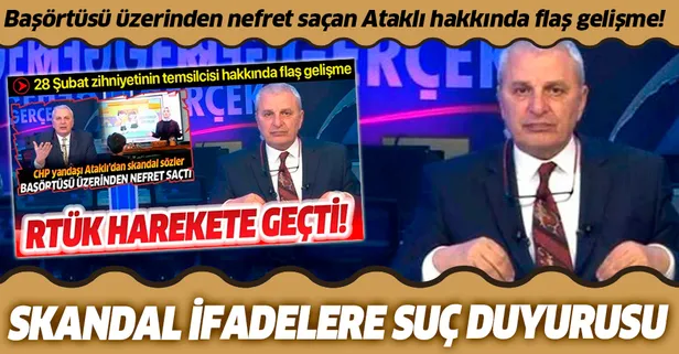 Nefret suçu işleyen Can Ataklı hakkında suç duyurusu yağıyor: Eğitim-Bir-Sen'den sonra TÜRKAB...