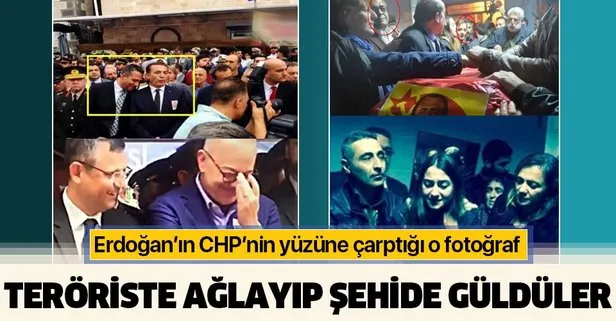 Başkan Erdoğan CHP’li Ali Mahir Başarır’a şehit cenazesindeki fotoğrafı hatırlattı: Ahlaksız adam, pişmiş kelle gibi sırıtıyor