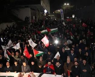 ABDnin Orta Doğuda kaos planı protesto edildi! İstanbul, Gazze, Ürdün, Batı Şeria...
