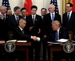 Son dakika: ABD ile Çin arasında yeni dönem! İki ülke birinci faz ticaret anlaşmasını imzaladı