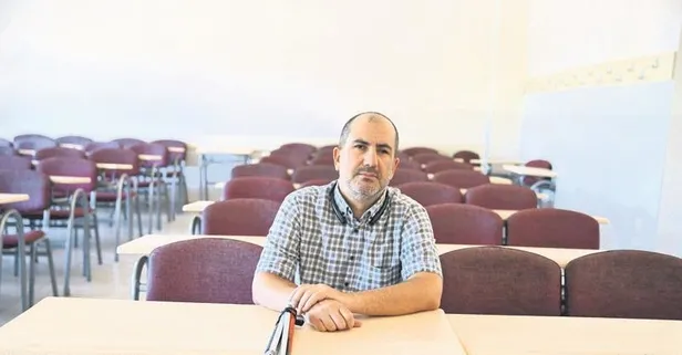 Okurken görme yetisini kaybeden Kayserili Emek Çağatay Aksöz pes etmedi
