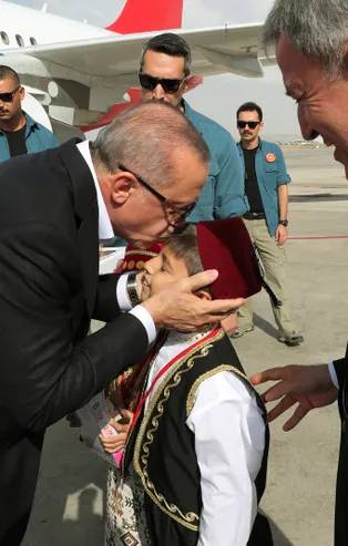 Başkan Erdoğan Kayseri'de