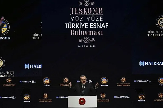Başkan Erdoğan'dan 'Yüz Yüze Türkiye Esnaf Buluşması'nda önemli açıklamalar-7