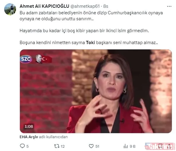 Ekrem İmamoğlu'ndan canlı yayında skandal! Senem Ilgaz'ı canlı yayında azarladı... Tepki yağdı Enver Aysever'den olay sözler - 12