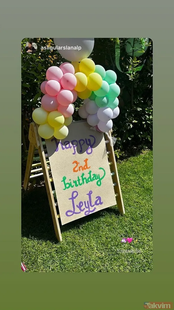 Sinem Kobal ile Kenan İmirzalıoğlu'nun kızları Leyla 2 yaşında! İşte doğum günü partisinden ilk görüntüler... - 7