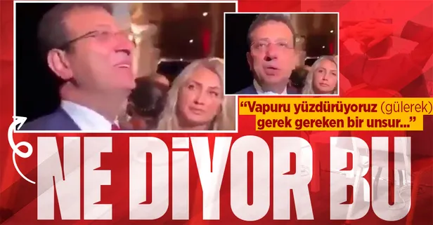 Ekrem İmamoğlu'nun ne dediğini anlayan var mı? Kahkaha üstüne kahkaha kelimeler birbirine dolandı