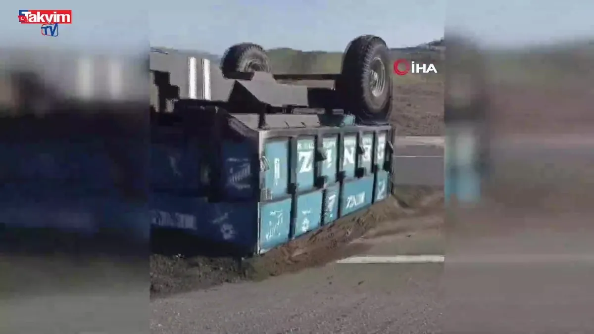 Adıyaman’da traktör kazası: 1 ağır yaralı
