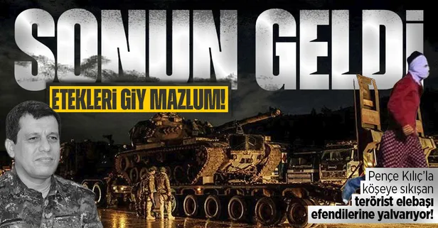 Pençe Kılıç'tan sonra konuşulan kara harekatıyla YPG elebaşı terörist Mazlum Kobani çıkmazda! ABD'den sonra şimdi de Rusya'ya yalvardı!