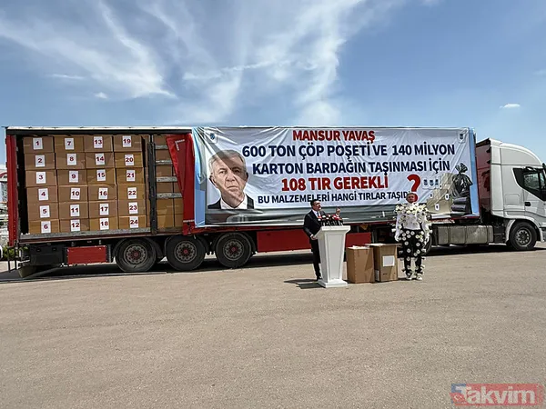 ABB'de karton bardak vurgunu! Mansur Yavaş'a sert tepki: 5 tıra sığdırdığını söylüyorlar fiziken bu imkansızdır! - 9