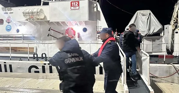 Yelkenli yata operasyon! PKK'lı teröristler Yunanistan'a kaçarken yakalandı