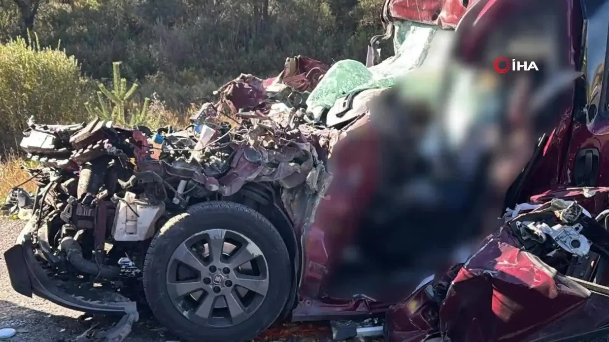 Erzincan'da feci kaza: 3 ölü 2 yaralı!