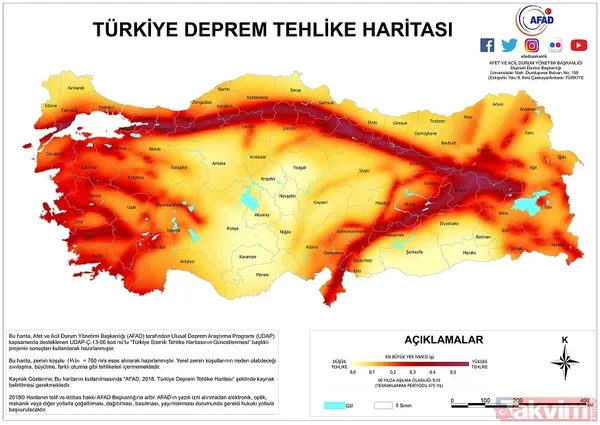 İzmir'deki 6.6'lık deprem İstanbul ve Bursa'da da hissedildi! İşte Türkiye'nin deprem bölgesi haritası... | Son dakika - 2