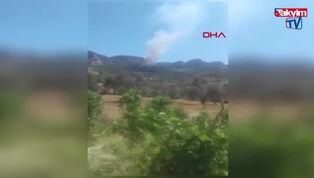 Son dakika: Antalya Serik'te orman yangını!