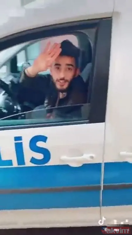 Polis aracıyla video çekmişti! Oto tamircide çalışan yabancı uyruklu şahıs sınır dışı edilecek - 1