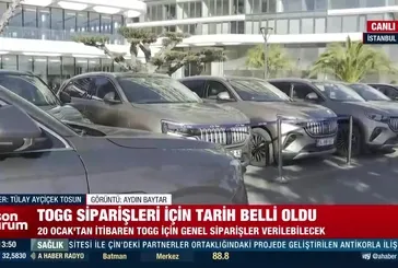 TOGG'da genel sipariş dönemi! Tarih verildi!