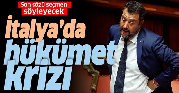 İtalya’da hükümet krizi! Son sözü seçme söyleyecek