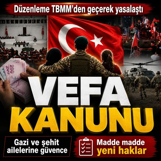 Şehit yakınları ve gazilerin haklarını genişleten teklif yasalaştı: İşte yeni haklar ve detaylar