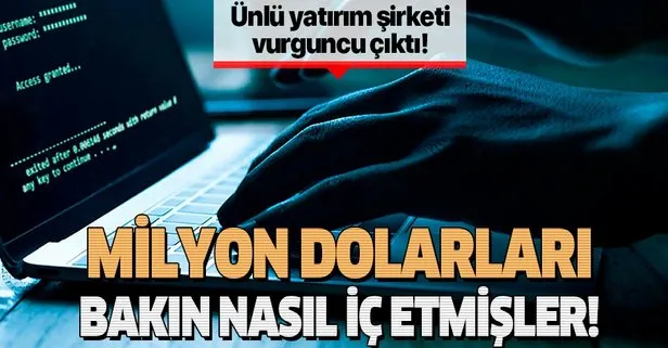 Ünlü yatırım şirketi İnvestaz vurguncu çıktı! Milyon dolarları bakın nasıl iç etmişler!