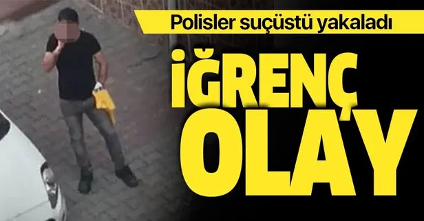 Sultangazi'de iğrenç olay! Bu halde yakalandı