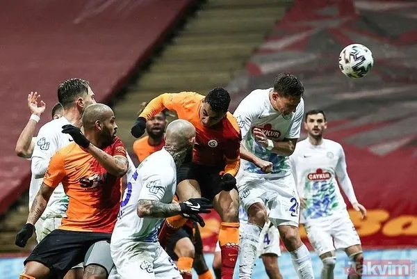 Galatasaray evinde Rizespor'a mağlup oldu sosyal medyada capsler patladı! "Yine yangınlar yine ben..." - 1