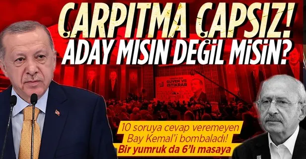 Başkan Erdoğan’dan CHP’li Kılıçdaroğlu’na sert tepki: Yüreksizliğini, çapsızlığını ortaya koydu!