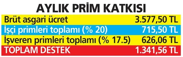 Çalışana primi devletten! Ayda 1.500 TL ödenecek - 9