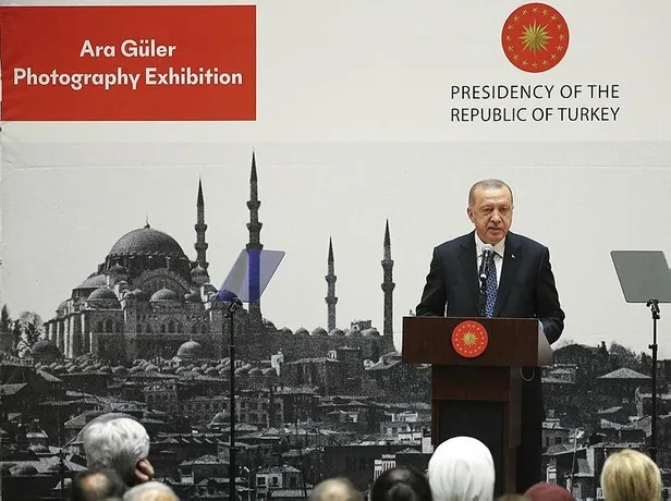 Son dakika: Başkan Erdoğan, New York'ta düzenlenen Ara Güler Sergisi'nin açılışını yaptı-1
